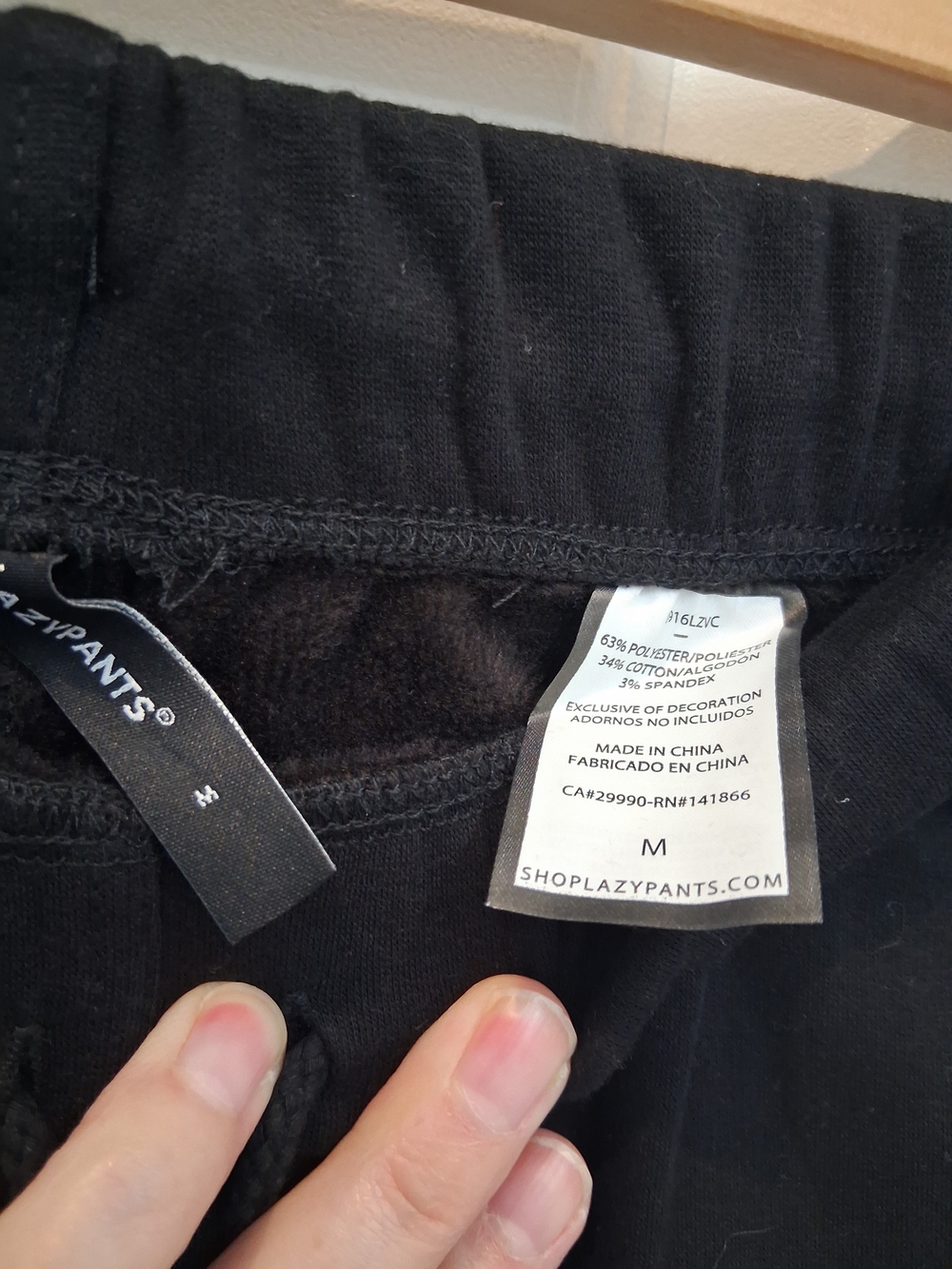 Lazypants Black Hooded Jogger Set — Women's Cozy Track Pants & Hoodie - Picture 9 of 14